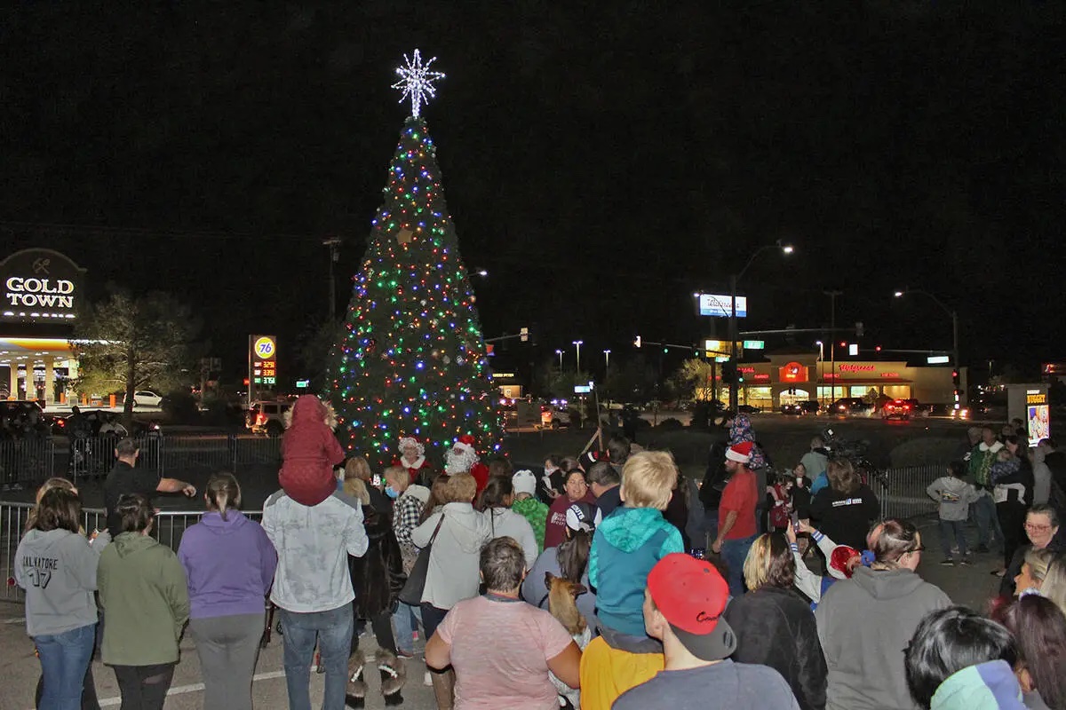 Christmas tree lighting