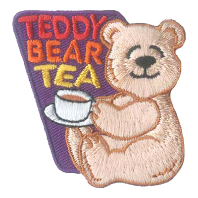 Teddy bear tea patch