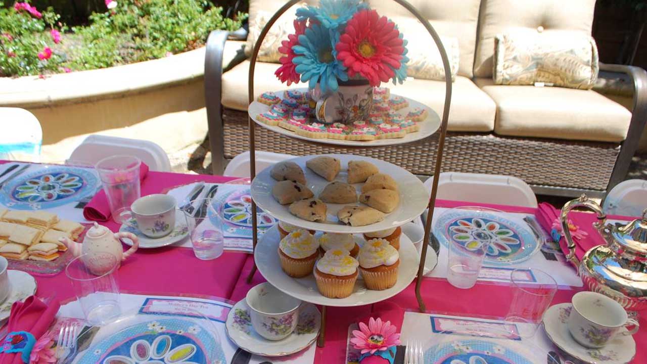 Tea party image